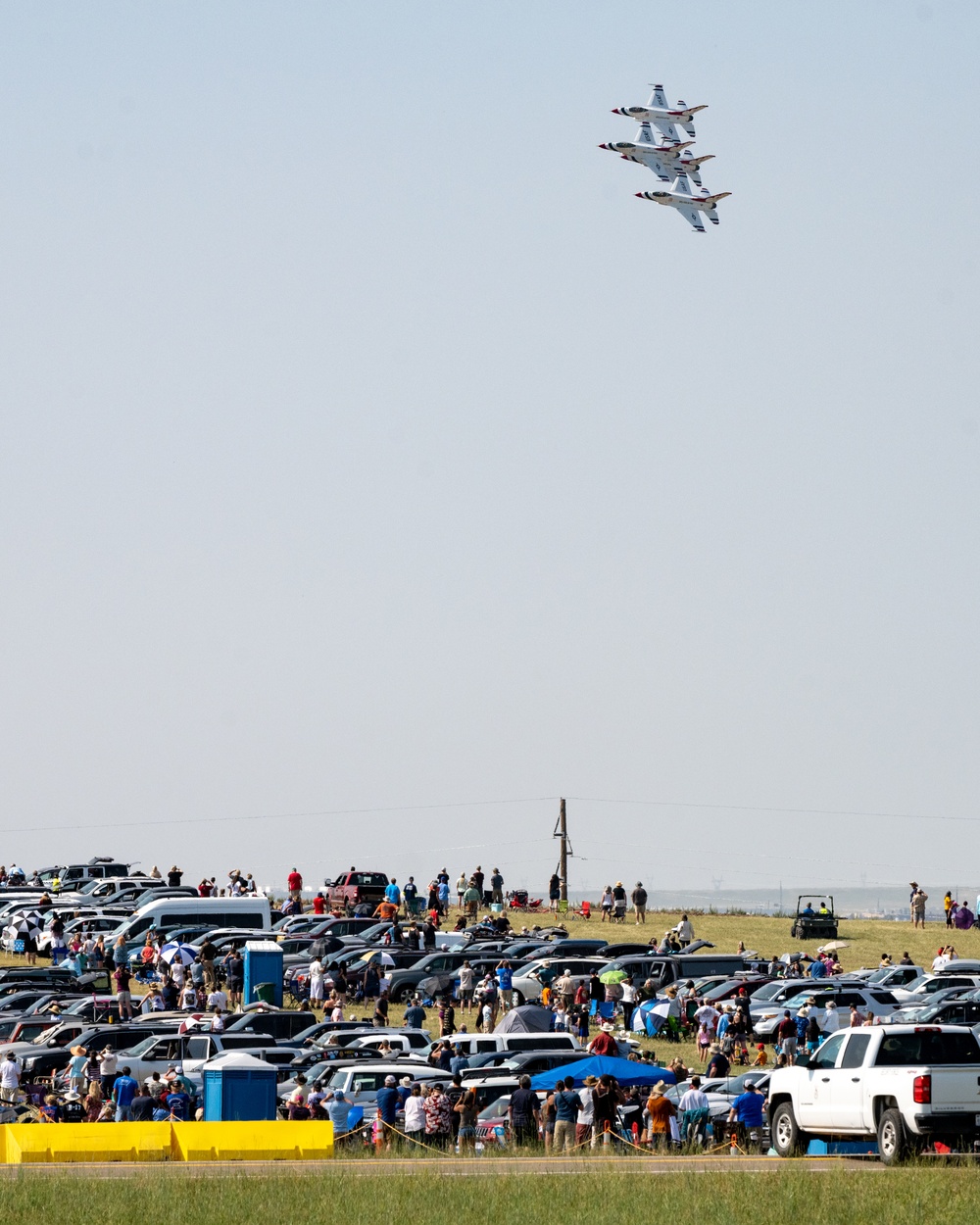 DVIDS Images Thunderbirds emblazon skies during Cheyenne Frontier