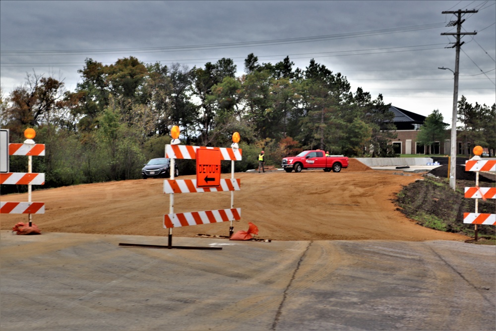 Construction of new bridge at Fort McCoy