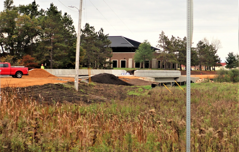 Construction of new bridge at Fort McCoy