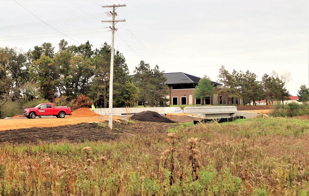 Construction of new bridge at Fort McCoy