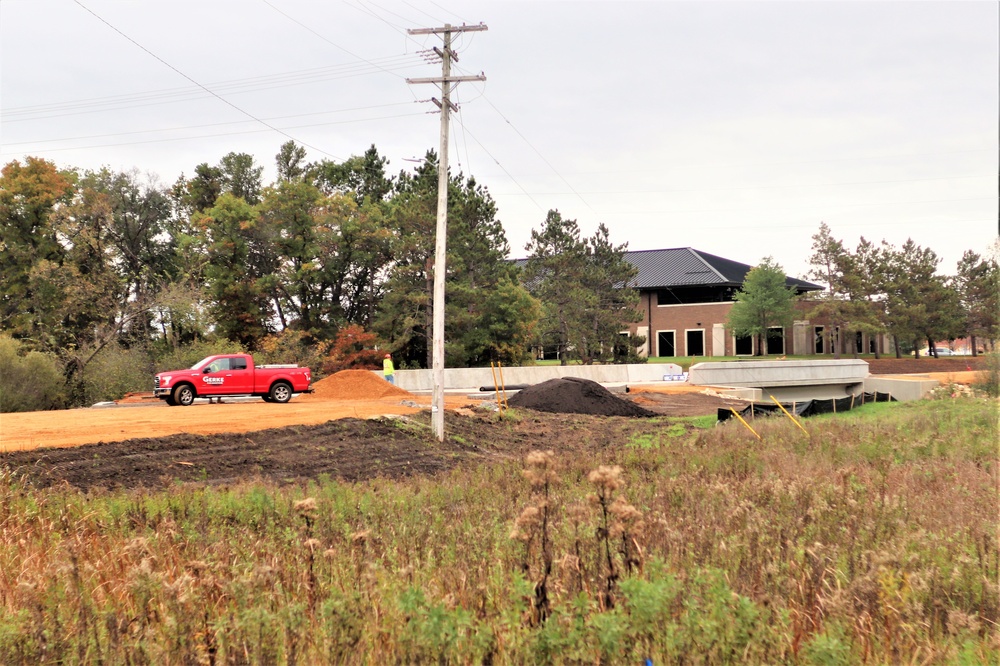 Construction of new bridge at Fort McCoy