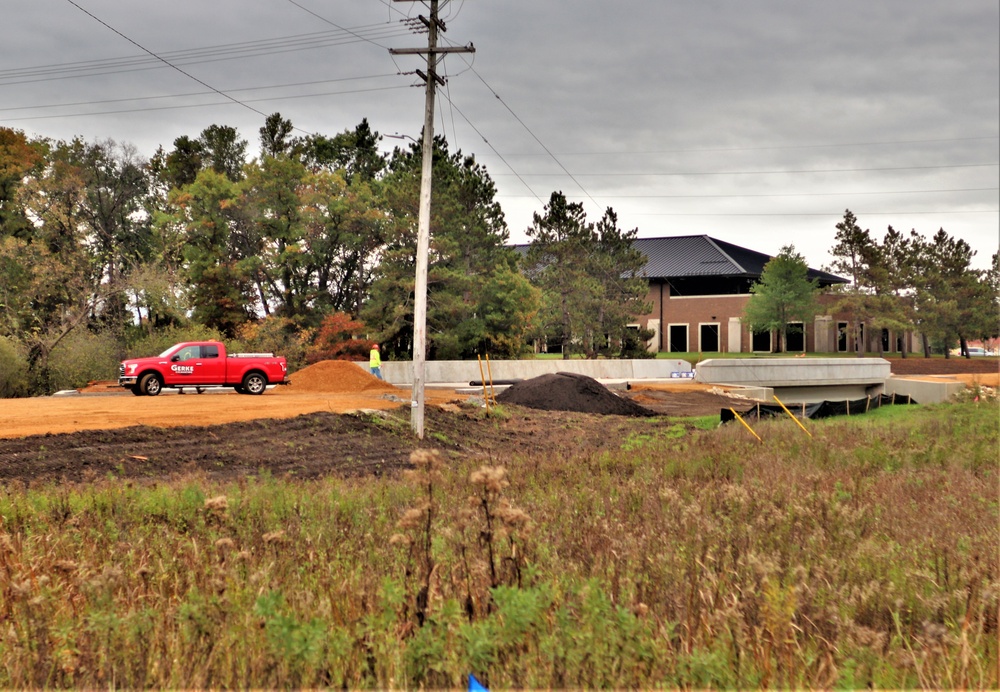 Construction of new bridge at Fort McCoy