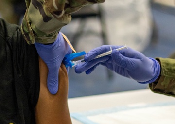 Cav Troopers Maintain Readiness with COVID Vaccinations