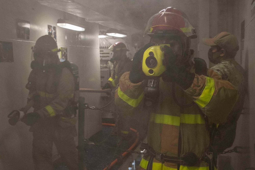 Makin Island Fire Drill