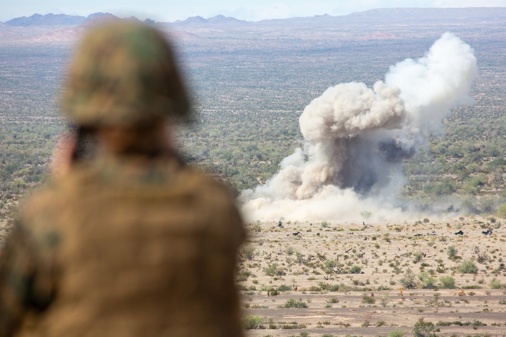 VMFAT-101 Ordnance Detonation