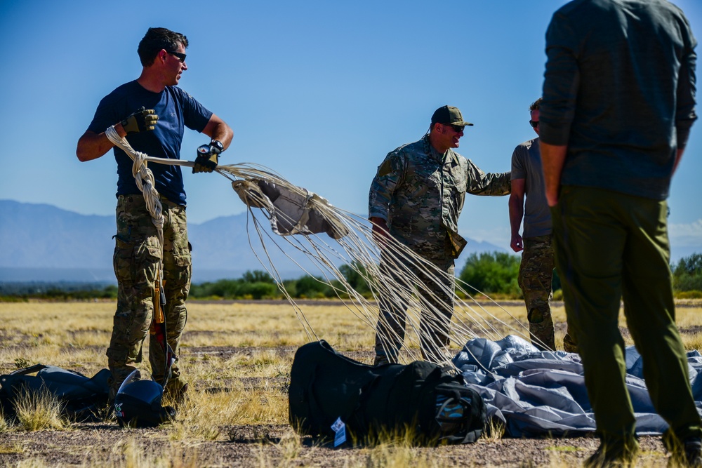 PJ Rodeo Parachuting Competition