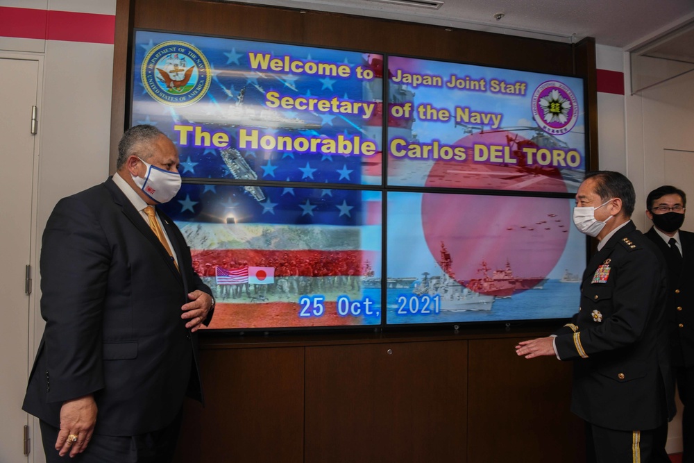 SECNAV Carlos Del Toro Visits Japan