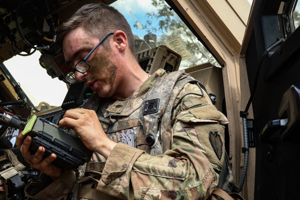 U.S. Army 3-7 Field Artillery exercise during JPMRC 22-01