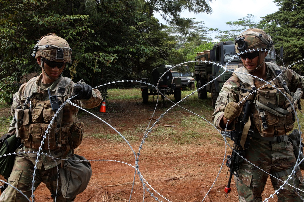 U.S. Army 3-7 Field Artillery exercise during JPMRC 22-01