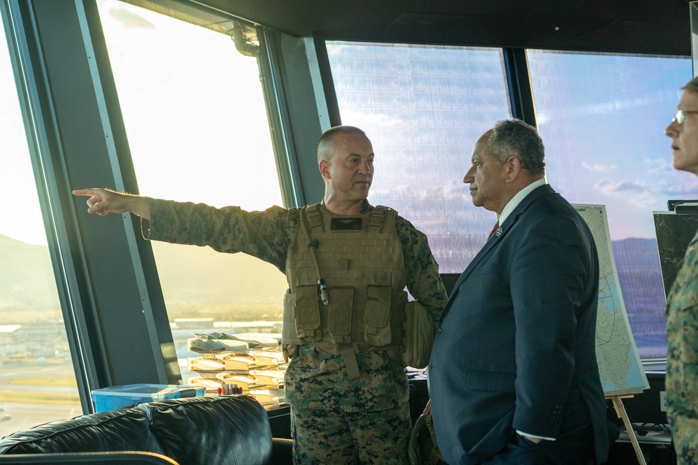 Secretary of the Navy, Carlos Del Toro visits Marine Corps Air Station Iwakuni