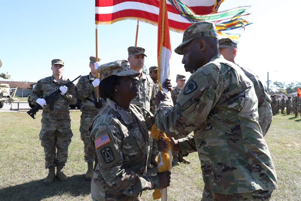 228th Theater Tactical Signal Brigade conducts change of command ceremony