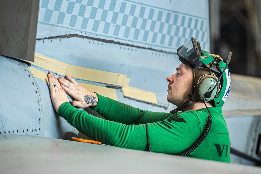 Truman is conducting readiness training in the Atlantic Ocean in preparation for future operations.