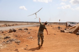 CJTF-HOA Soldiers learn to operate Raven UAV