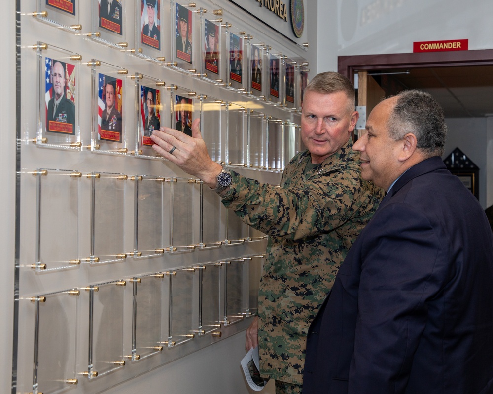 SECNAV Visits MARFORK