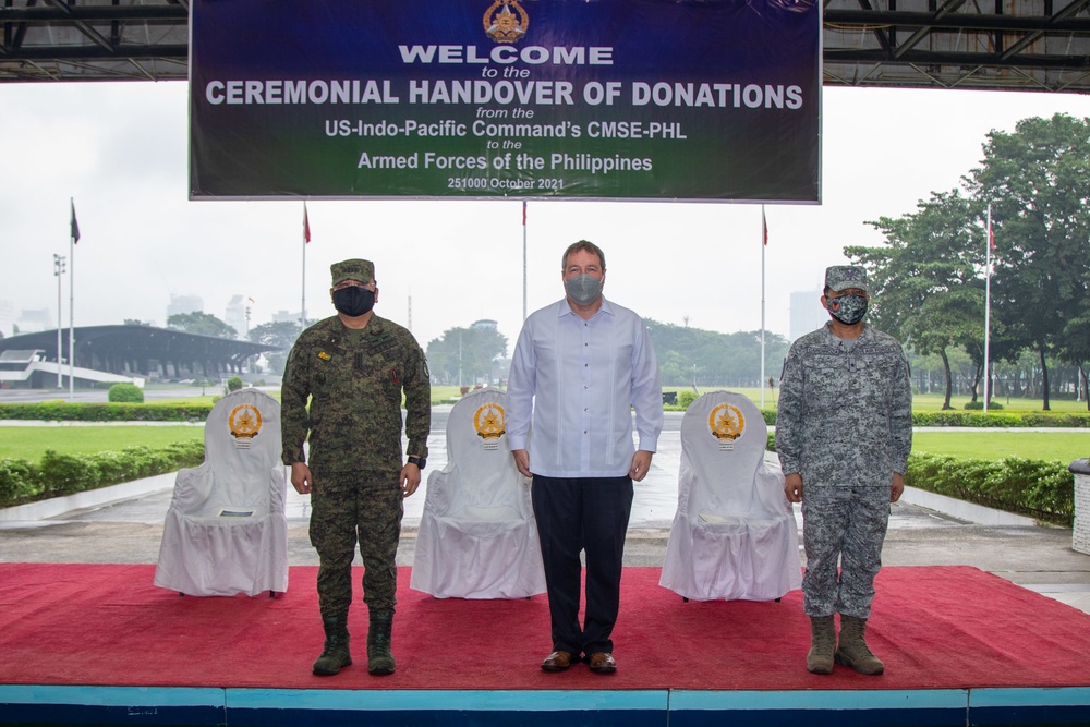 U.S. Military Donates COVID-19 Vaccine Cold Storage Units to the Armed Forces of the Philippines