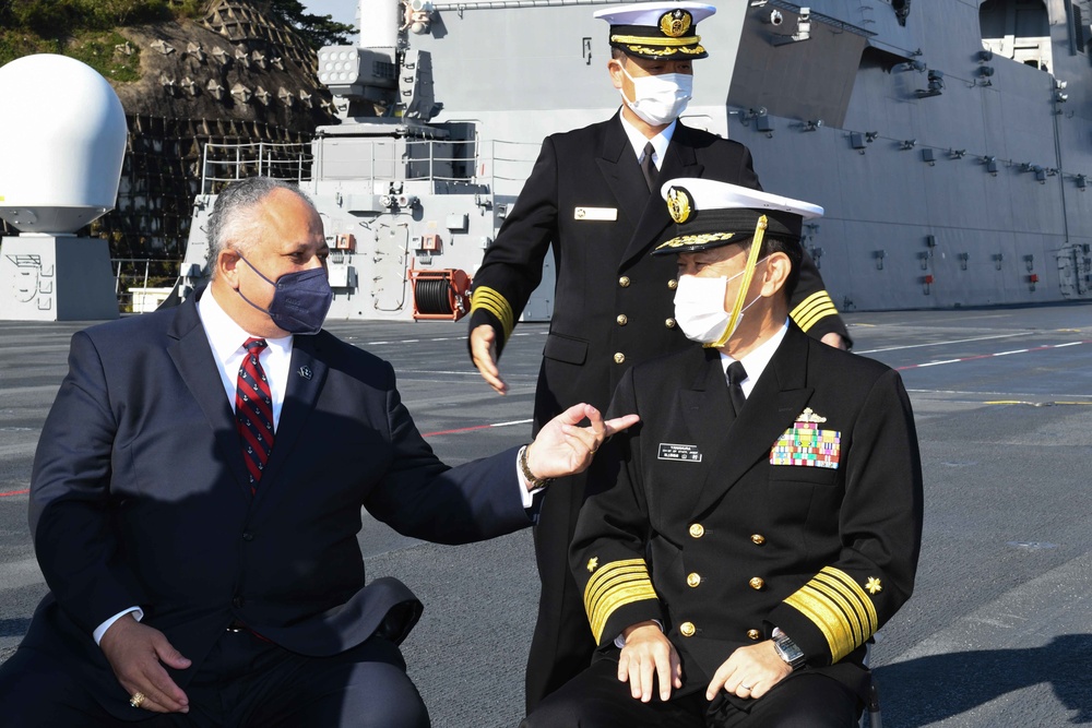 SECNAV Carlos Del Toro Visits Japan