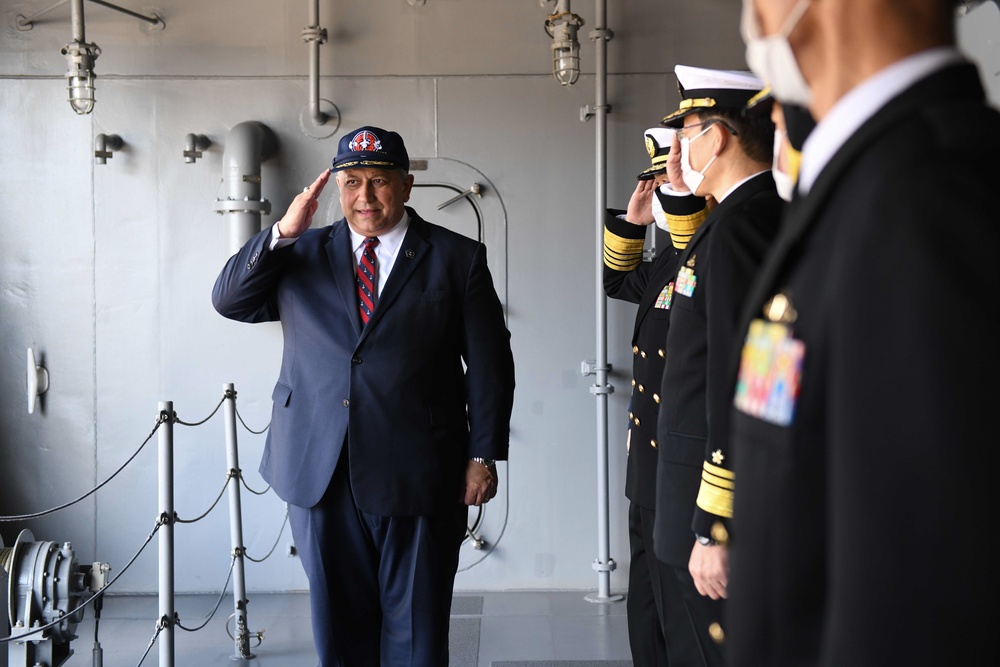 SECNAV Carlos Del Toro Visits Japan