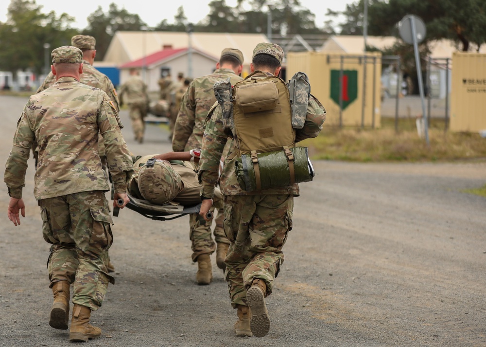 Quarterhorse conducts a mass casualty training exercise in Poland