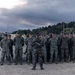 10th Marine Regiment French Bilateral Visit: Morning Formation