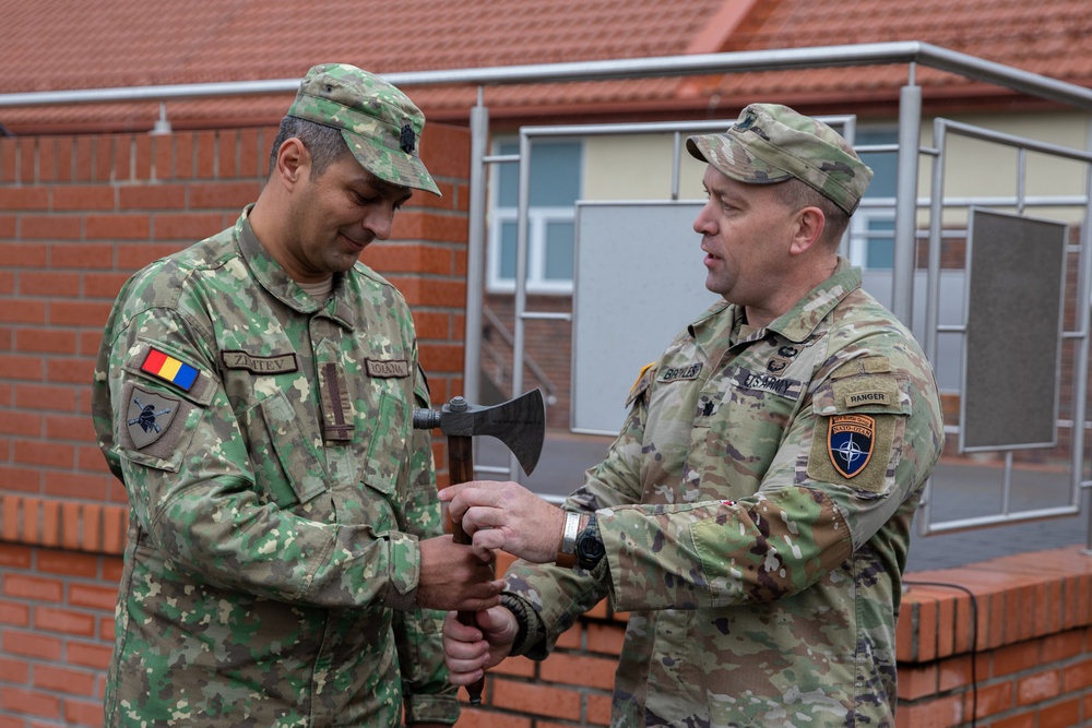 Romanian Land Forces Sky Guardians transfers authority to Iron Cheetahs