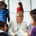 Task Force Pickett personnel read books to Afghan children