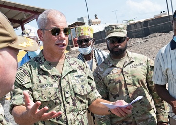 Djiboutian Elders Visit Camp Lemonnier burial site