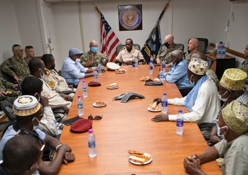 Djiboutian Elders Visit Camp Lemonnier burial site