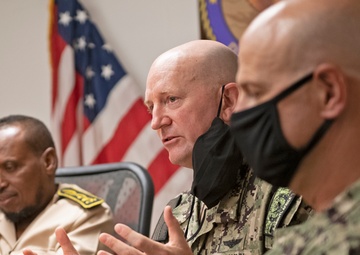 Djiboutian Elders Visit Camp Lemonnier burial site