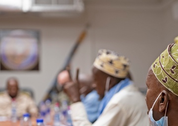 Djiboutian Elders Visit Camp Lemonnier burial site
