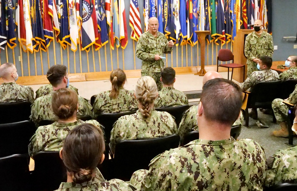 Navy Surgeon General visits Fort Pickett, VA