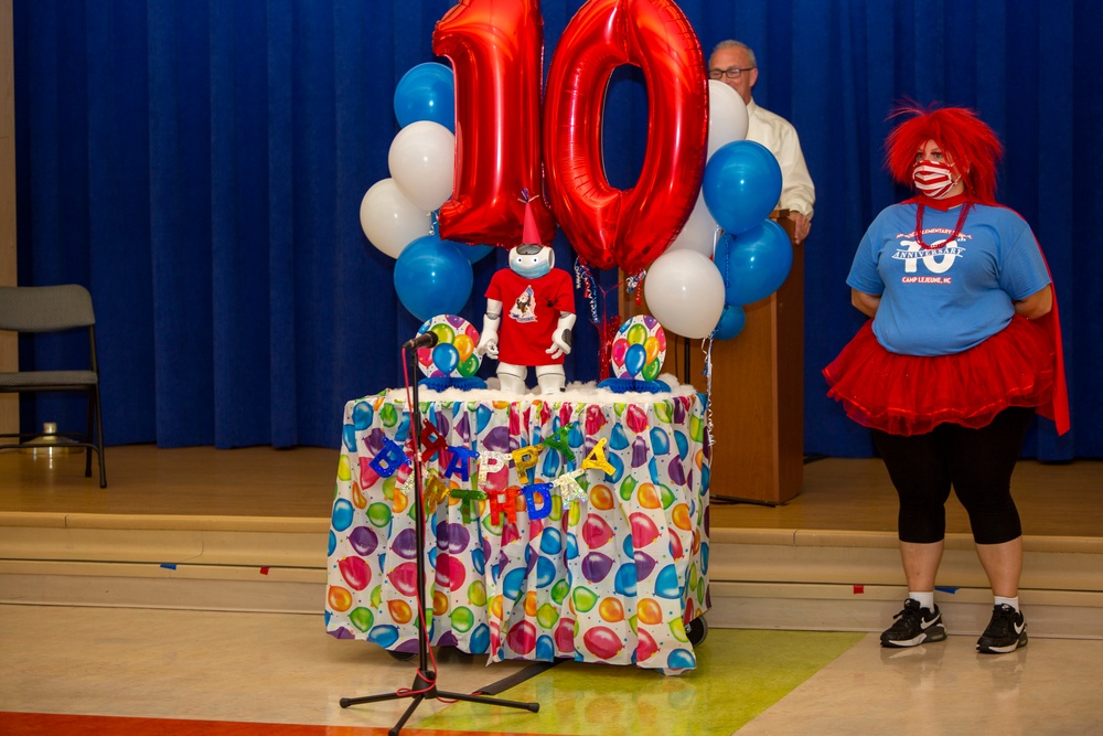 Heroes Elementary School 10th birthday celebration