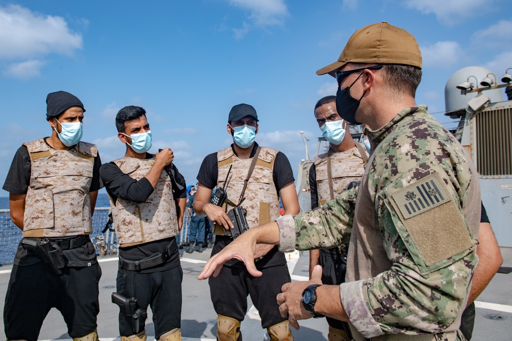 U.S. Naval Forces Central Command Conducts Joint Exercise with Royal Saudi Naval Forces