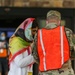 Task Force Eagle Personnel Interact with Afghan Guests