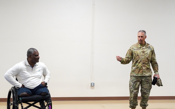 Col. (Ret.) Gregory Gadson visits Fort Sill