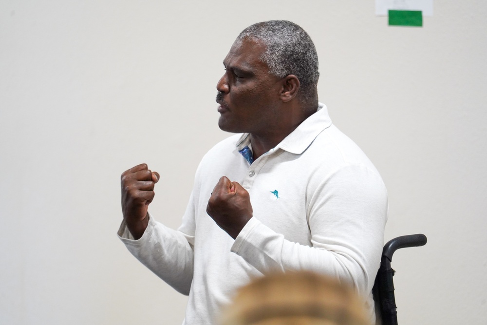 Col. (Ret.) Gregory Gadson visits Fort Sill