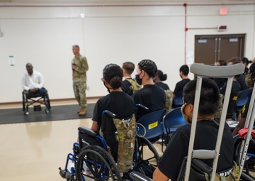 Col. (Ret.) Gregory Gadson visits Fort Sill