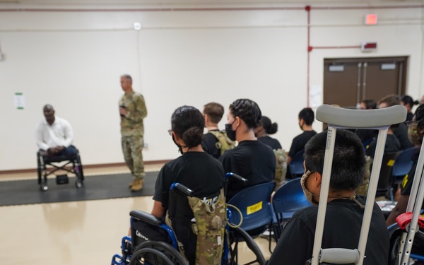 Col. (Ret.) Gregory Gadson visits Fort Sill