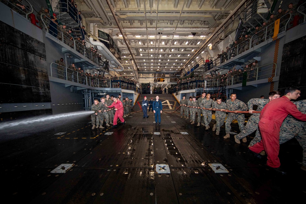 USS Arlington Damage Control Olympics