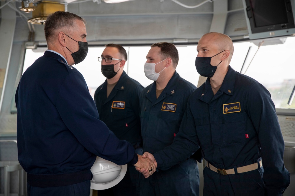 Vice Chairman of the Joint Chiefs of Staff Visit