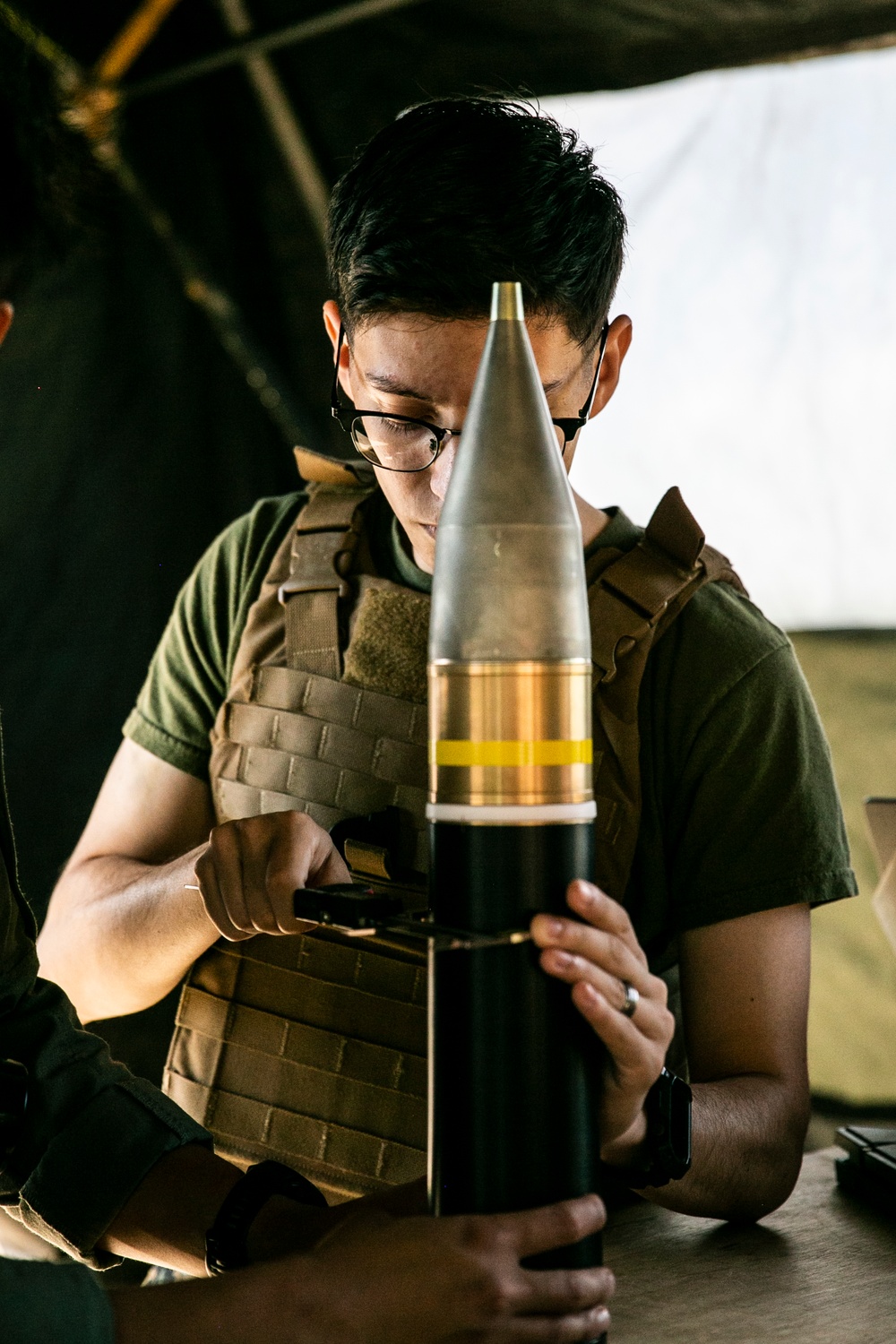 EOD Marines from across III MEF conduct joint ordnance exploitation range