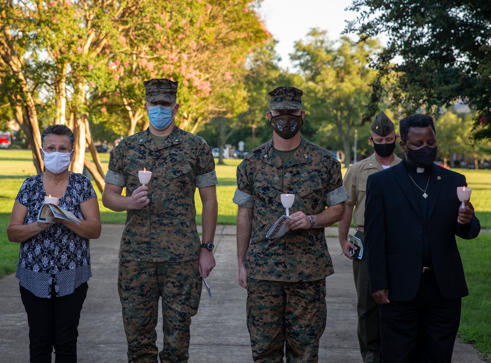 Prayer Vigil on Marine Corps Base Quantico