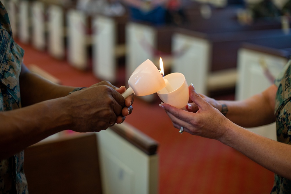 Prayer Vigil on Marine Corps Base Quantico