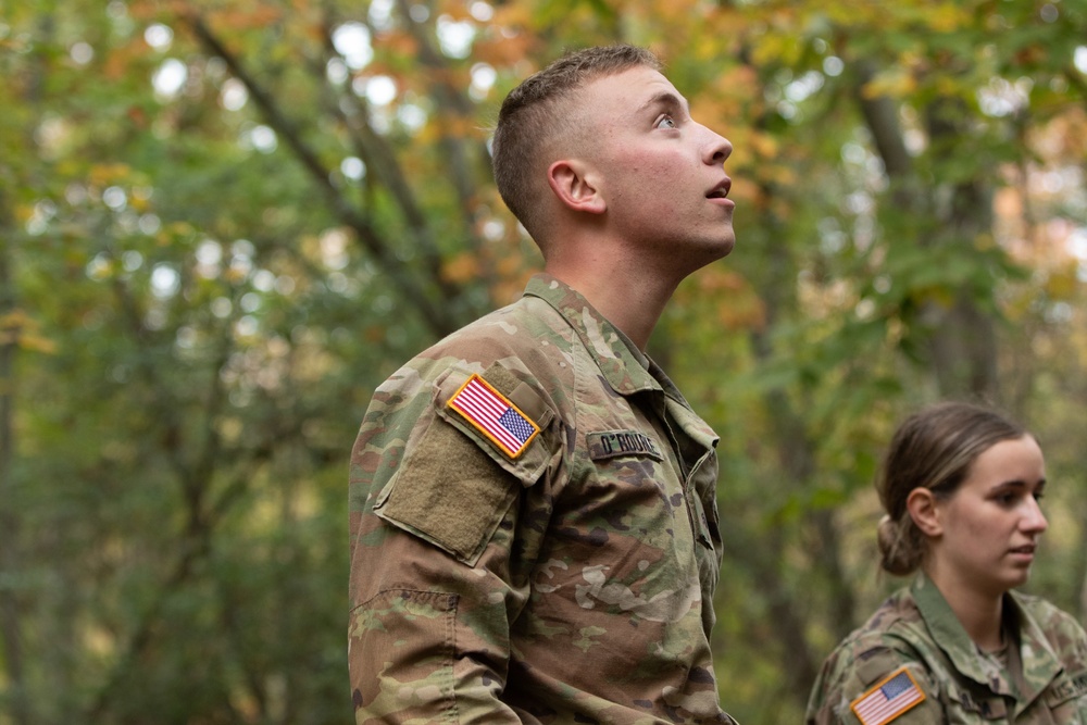 2nd Brigade Army ROTC Ranger Challenge obstacle course event