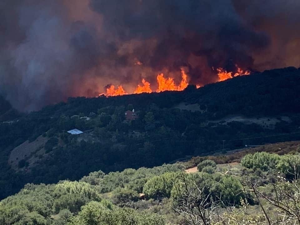 Vandenberg Fire Department aids during Alisal Fire