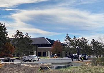 New bridge construction continues at Fort McCoy's cantonment area