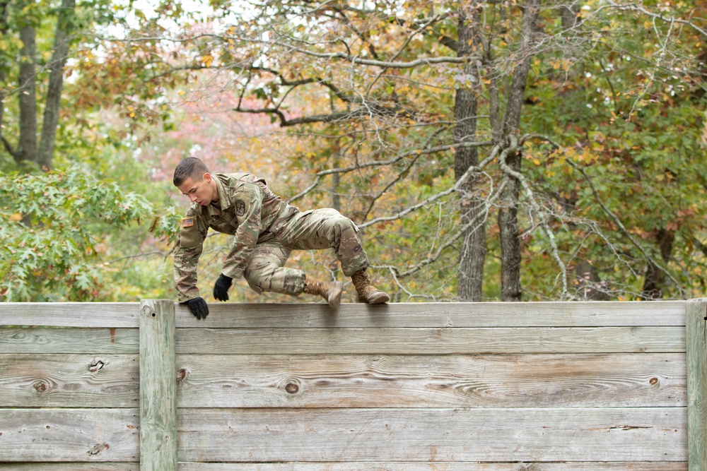 2nd Brigade Army ROTC Ranger Challenge obstacle course event