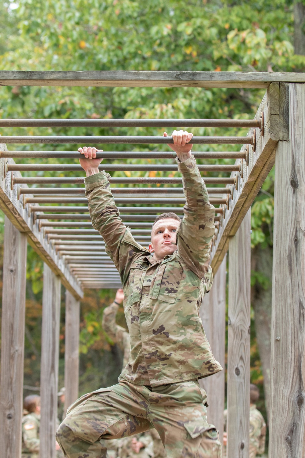 2nd Brigade Army ROTC Ranger Challenge obstacle course event