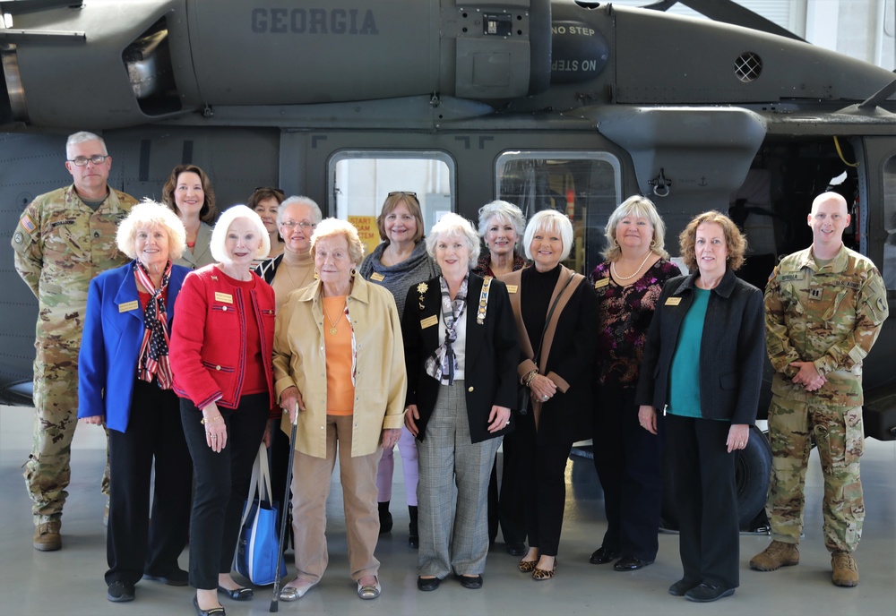 Daughters of the American Revolution visit Georgia National Guard