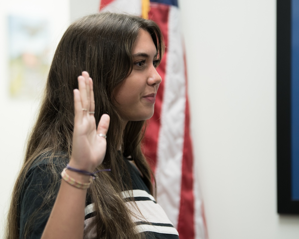 Kentucky Air Guard welcomes new recruit