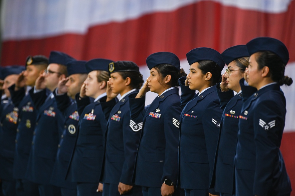 Airmen participate in Fenway pregame events